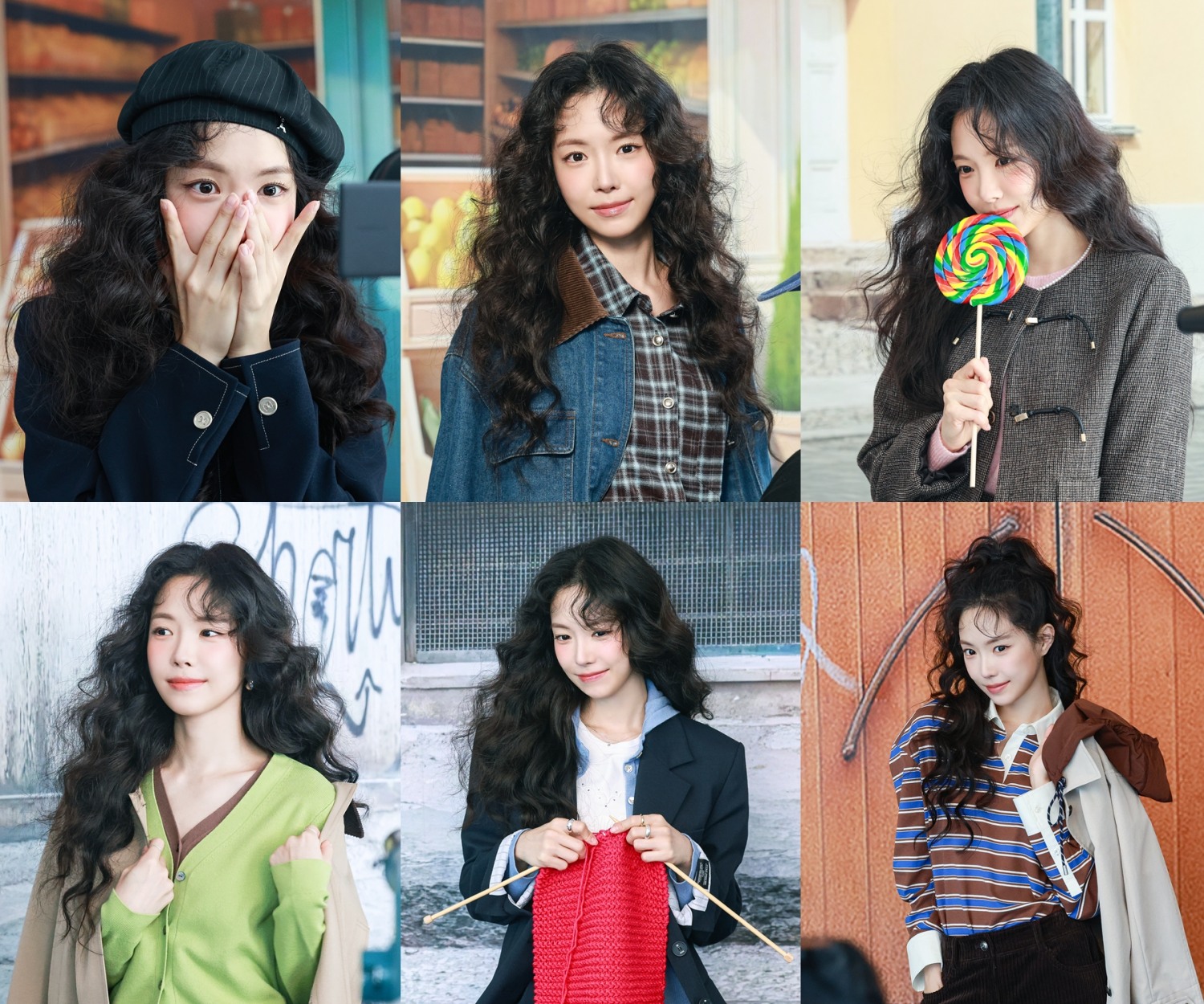 손나은, 비하인드도 화보로…팔색조 매력 과시