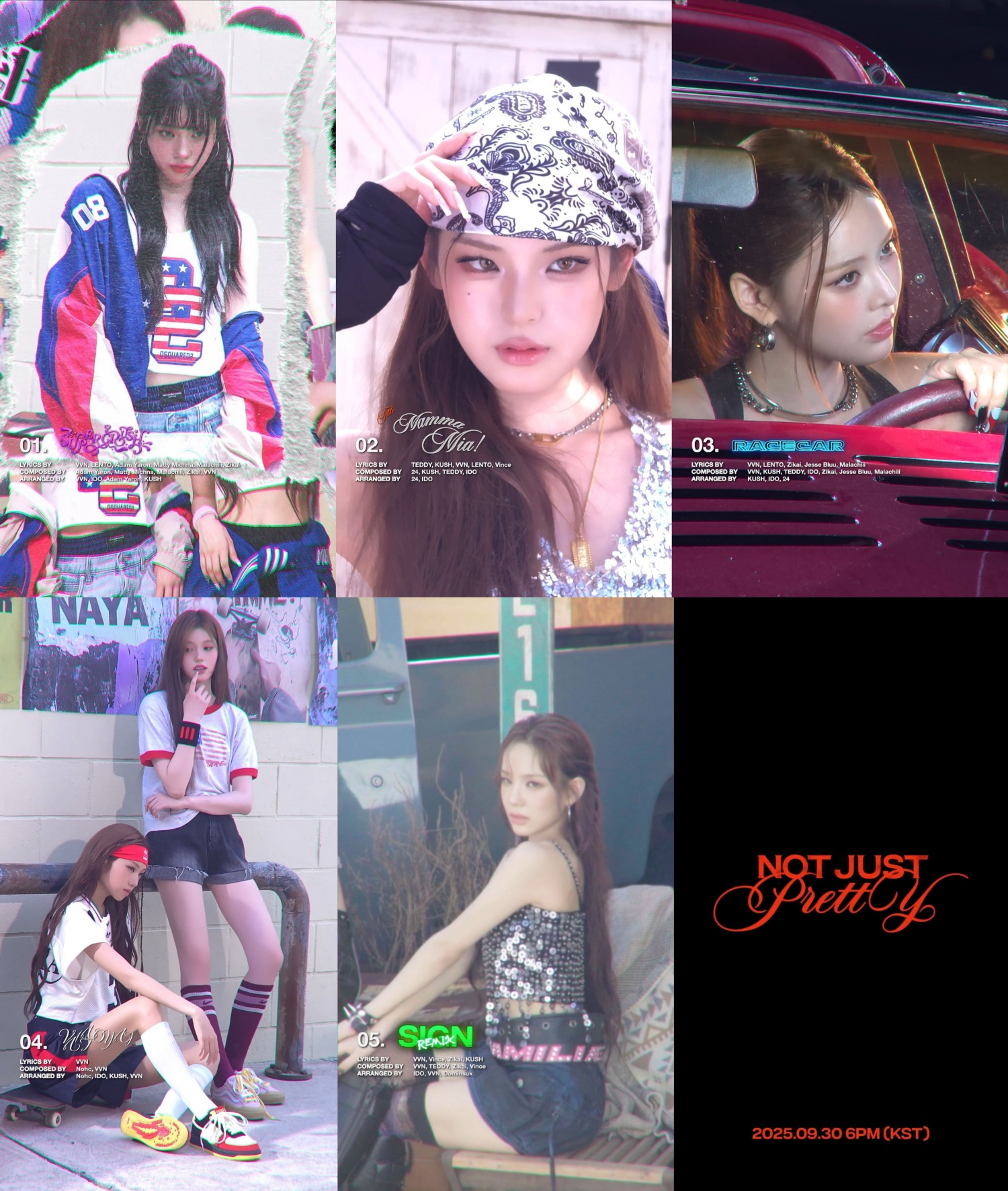 izna(이즈나), 미니 2집 전곡 하이라이트 메들리 공개…타이틀곡 ‘Mamma Mia’ 강력한 중독성 예고