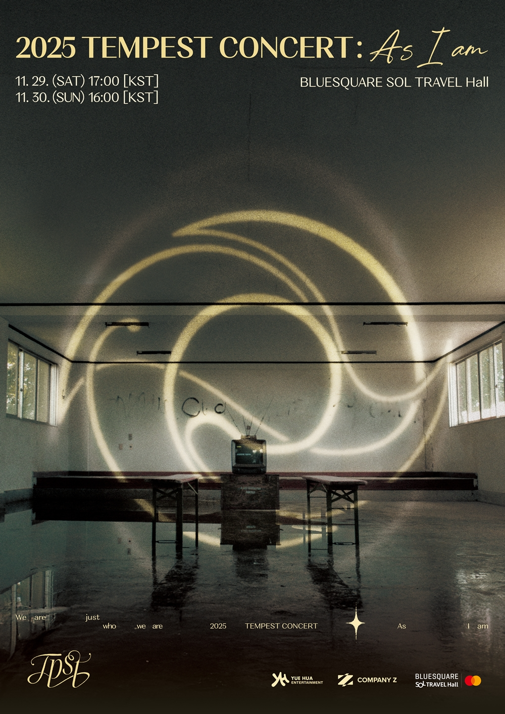 템페스트, 11월 단독 콘서트 'As I am' 개최…업그레이드 무대 선사 예고