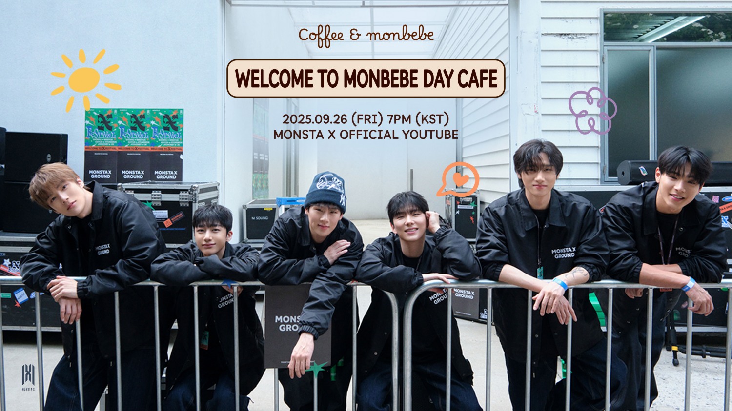 몬스타엑스, ♥몬베베 창단 10주년 기념 축하 손 글씨 공개…라이브 방송 예고