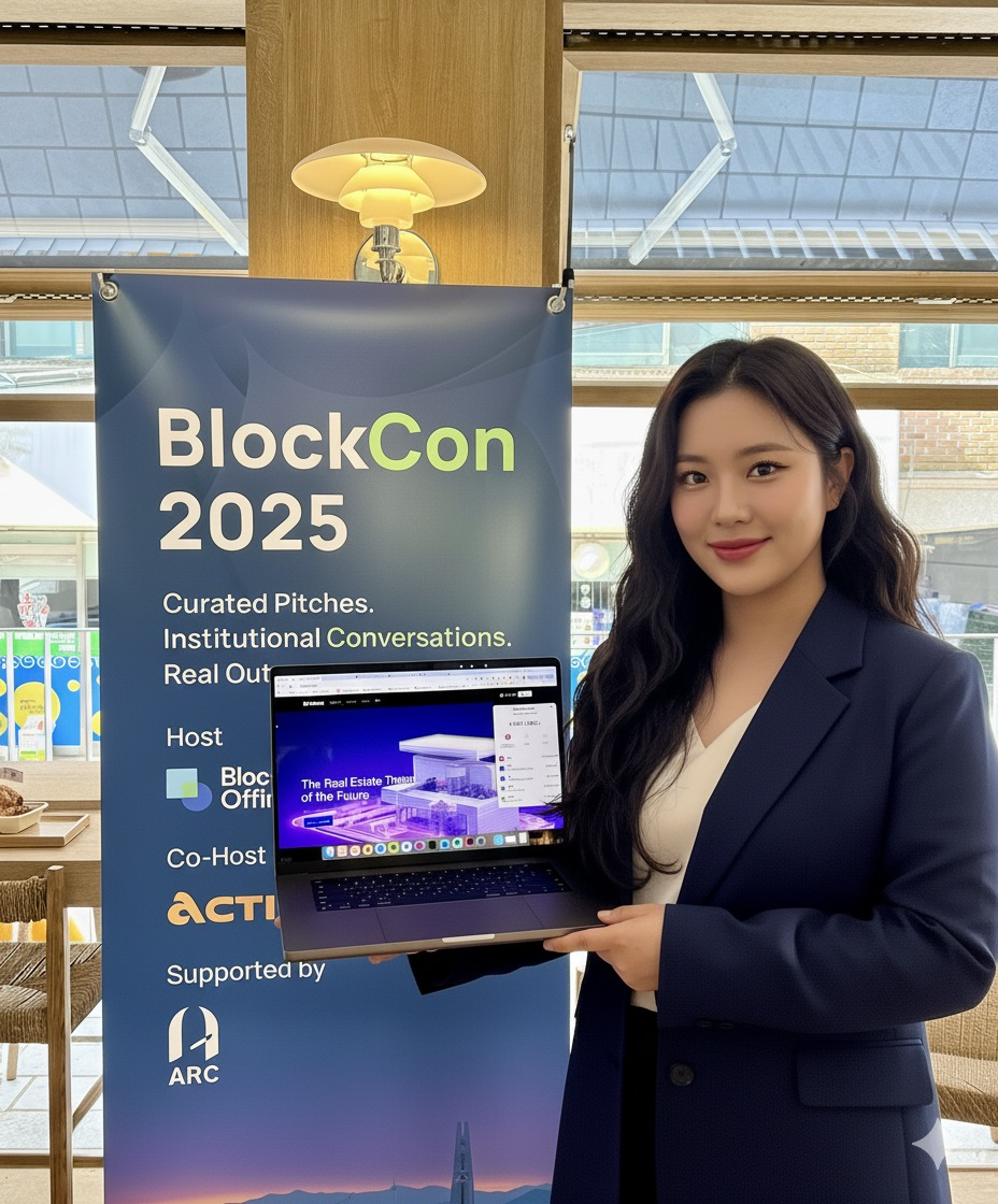 위블록이 RWA 투자 플랫폼 MVP 2을 공개하고 있다. 제공=위블록