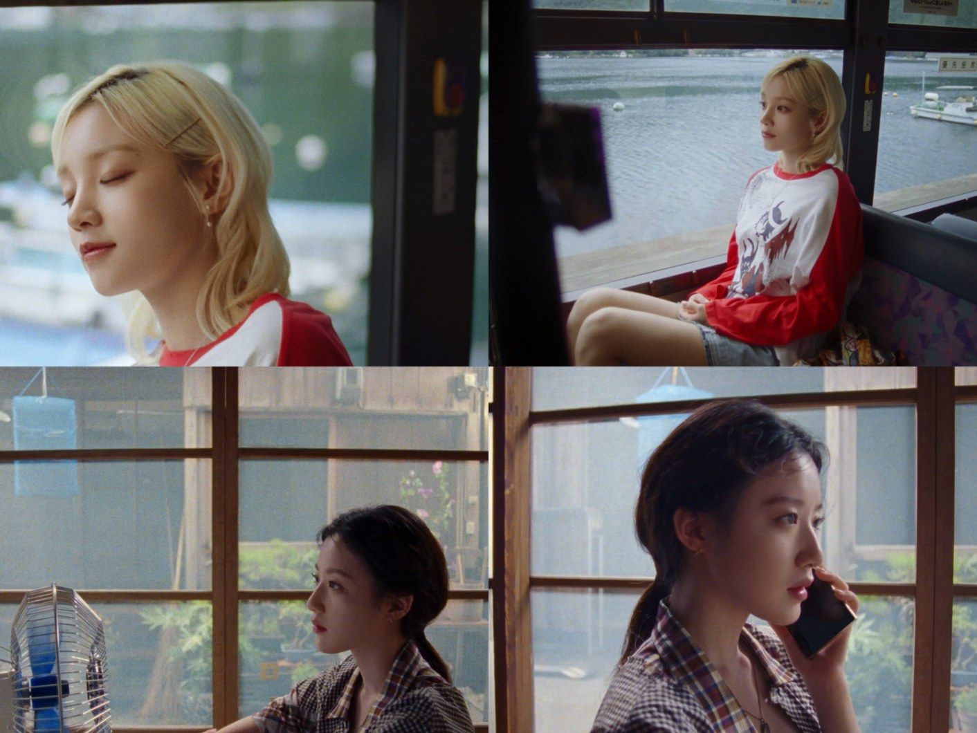 아이들 우기X슈화, 청춘 영화 비주얼…일본 EP 타이틀 ‘어떡하지’ 뮤비 티저 오픈