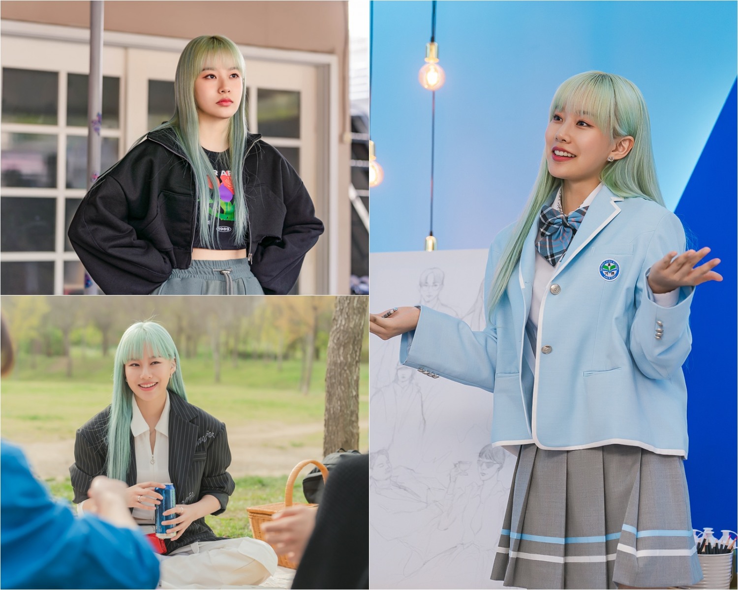 ‘스피릿 핑거스’ 박유나, 민트핑거 남그린으로 완벽 변신…다채로운 매력 발산