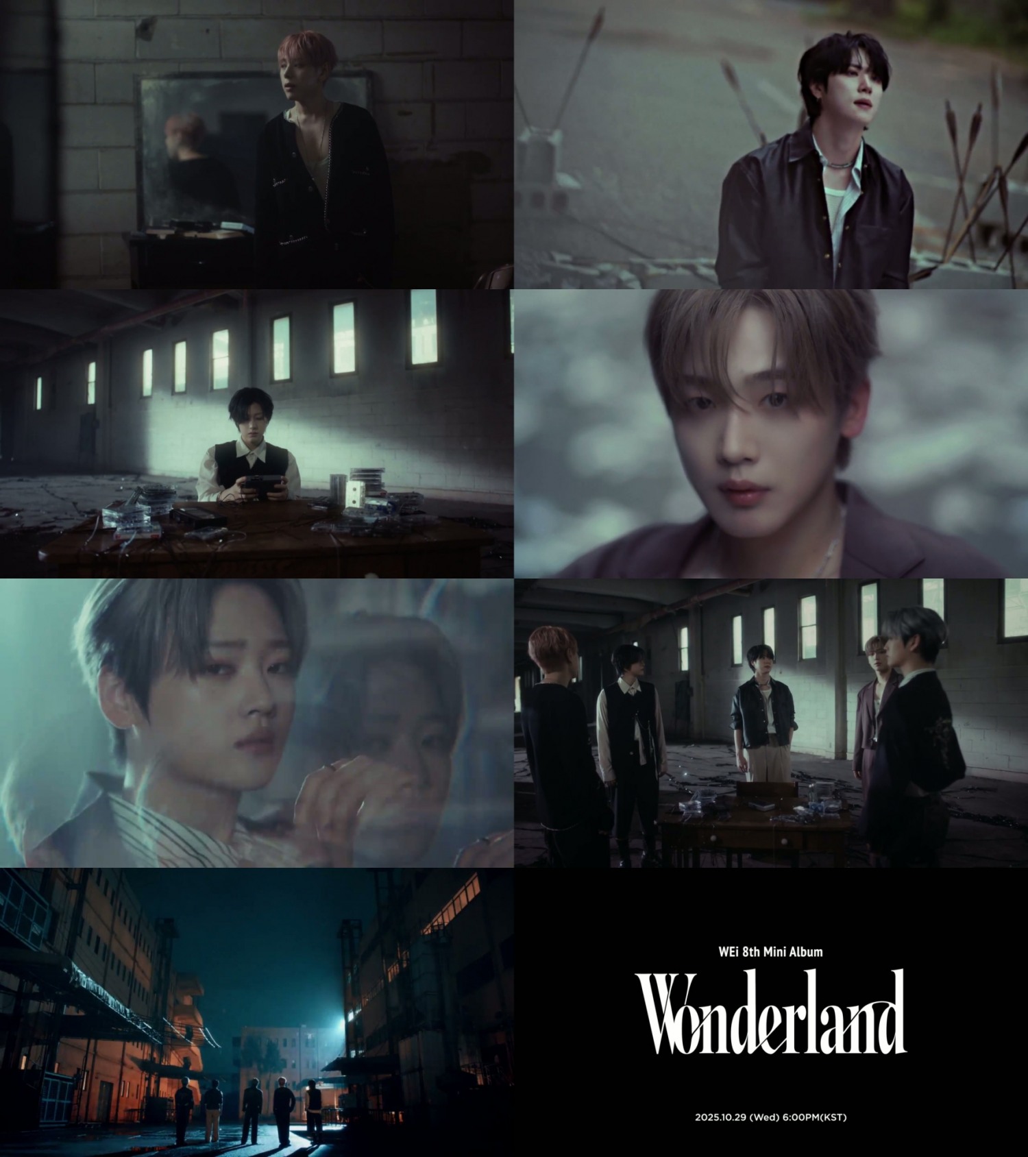 위아이, 미니 8집 'Wonderland' 트레일러 공개…아날로그 질감+빈티지 무드
