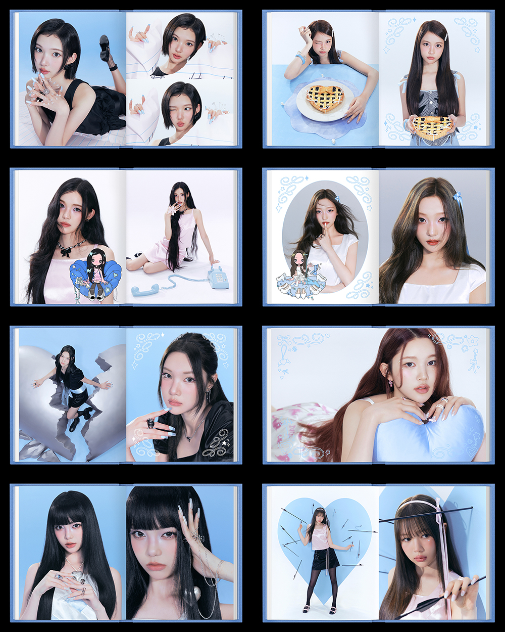 하츠투하츠, 첫 미니앨범 수록곡 ‘Flutter’로 로맨틱한 시티 팝 선사…티저 이미지 공개