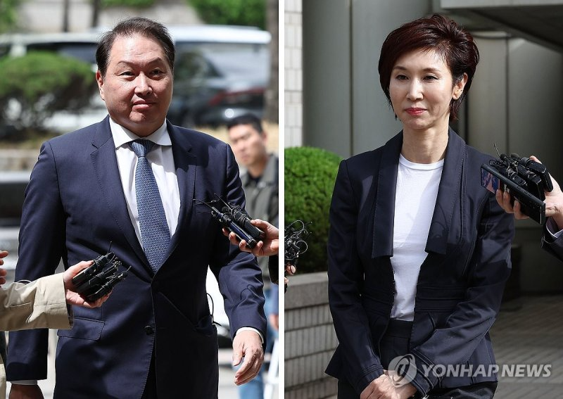 최태원-노소영 '세기의 이혼소송' 대법원서 또 뒤집혀…"1.4조 재산분할 다시 판단"