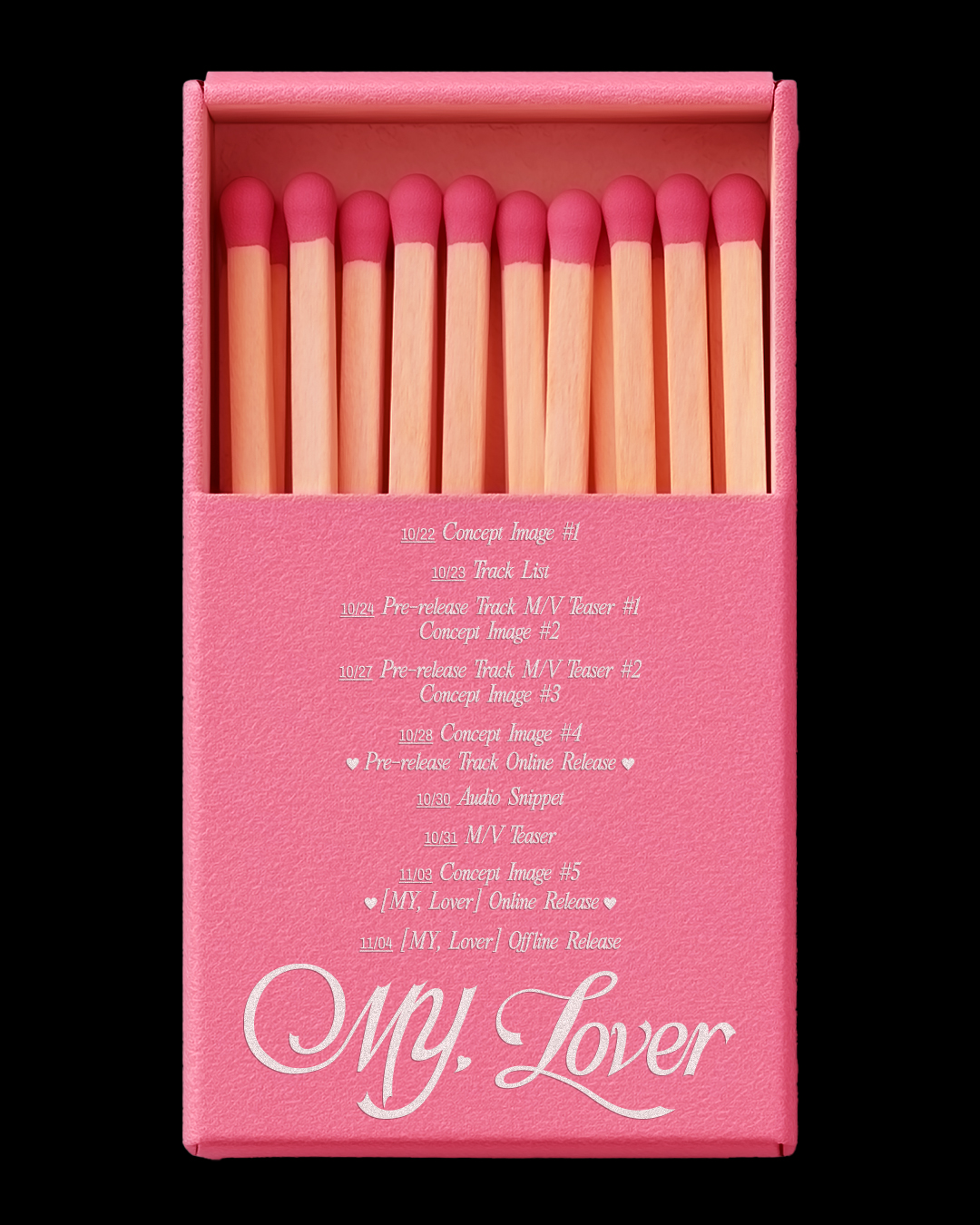 아이들 미연, 미니 2집 ‘MY, Lover’ 스케줄러 공개…다채로운 프로모션 예고