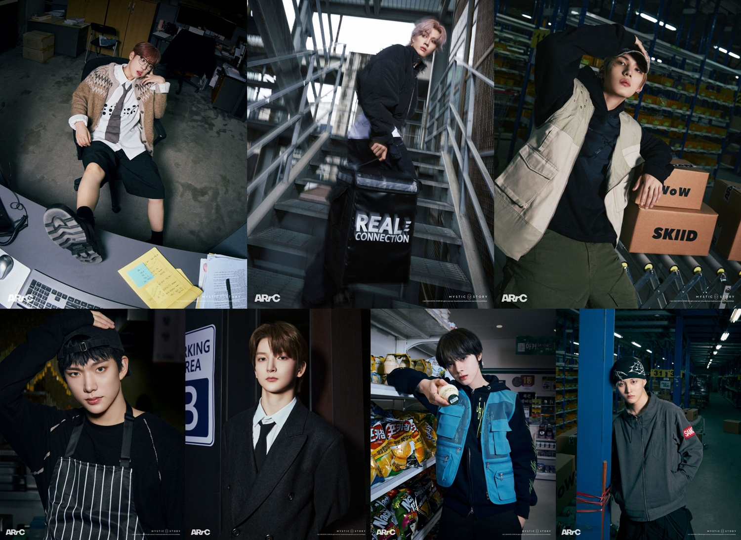 아크, 신곡 ‘SKIID’ 포토 드롭 공개…일상도 화보로 바꾼 독보적인 무드