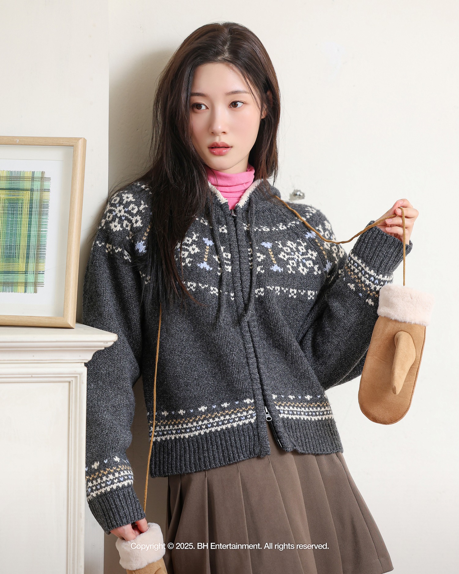 정채연, 따뜻함과 사랑스러움이 공존하는 광고 비하인드 컷 공개