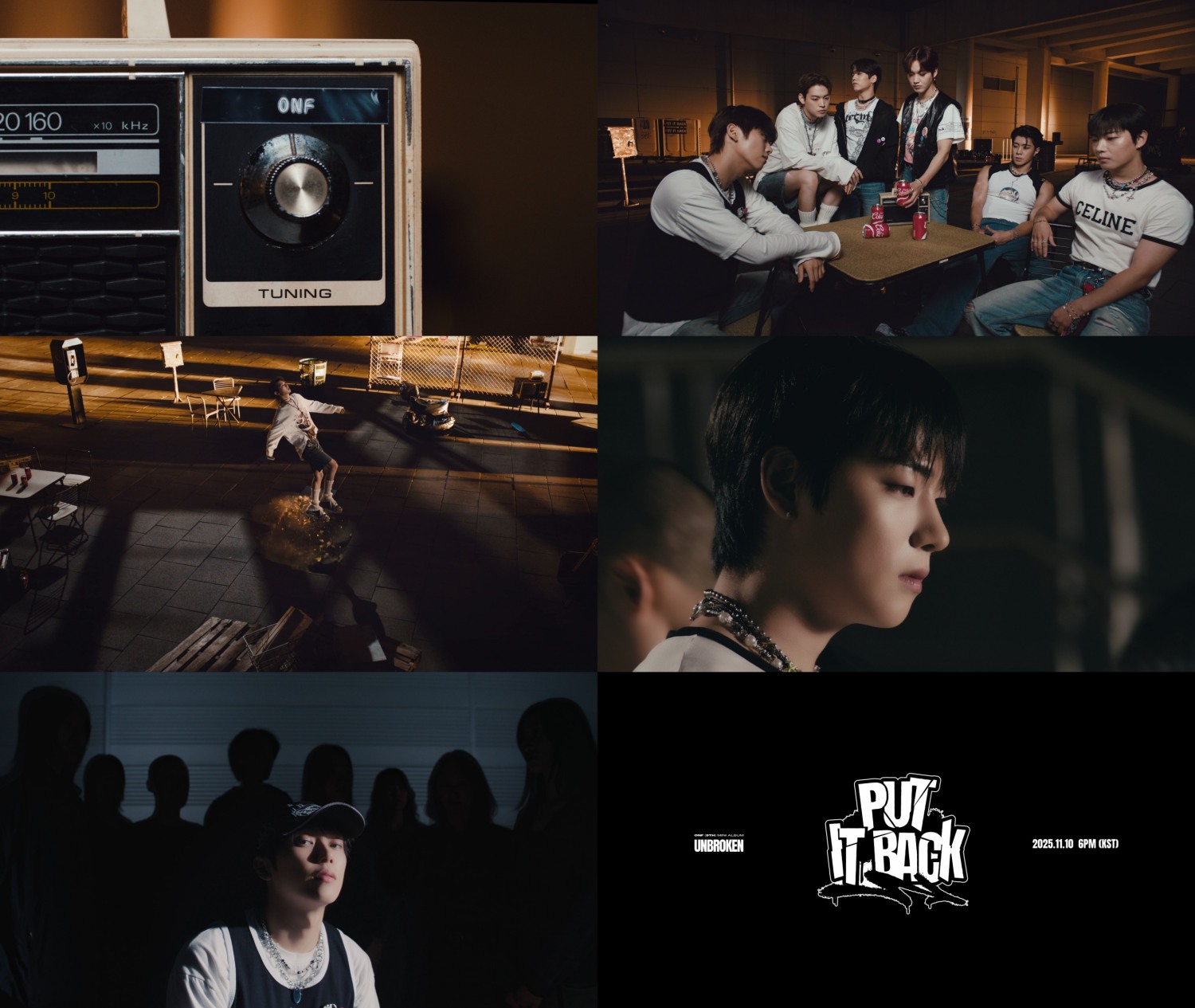 온앤오프, 타이틀곡 ‘Put It Back’ 뮤비 티저 공개…펑키+강렬 멜로디 각인