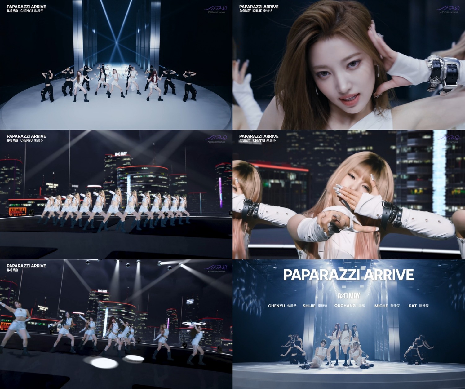 A2O MAY, ‘PAPARAZZI ARRIVE’ 퍼포먼스 비디오 공개…완벽한 카메라 무빙에 글로벌 팬 호평