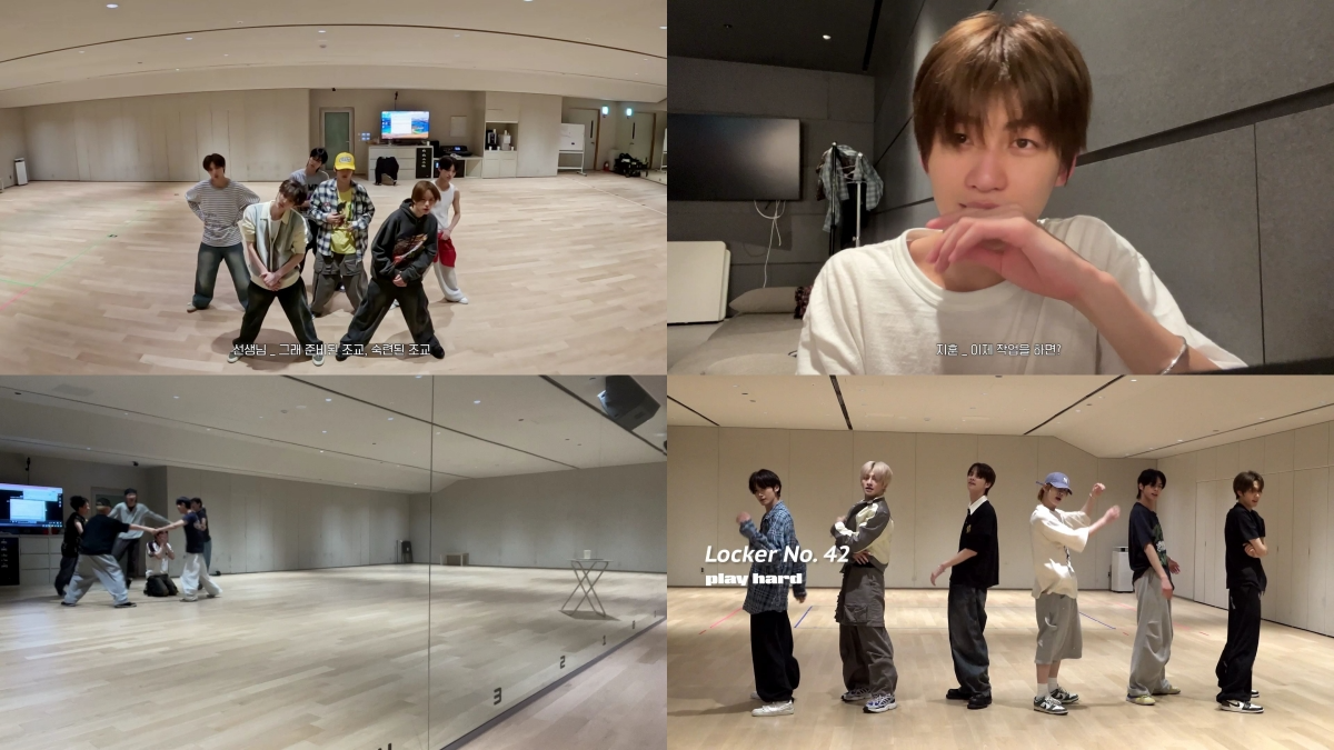 TWS 지훈, 구슬땀으로 빚어낸 ‘OVERDRIVE’ 안무 시안 제작기 공개…열정과 진심 담은 퍼포먼스 창작