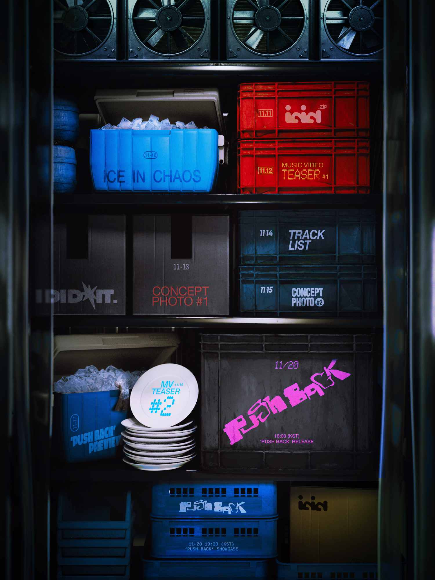 아이딧, ‘하이엔드 러프돌’ 변신 카운트다운…첫 싱글 ‘PUSH BACK’ 타임테이블로 컴백 본격 시동