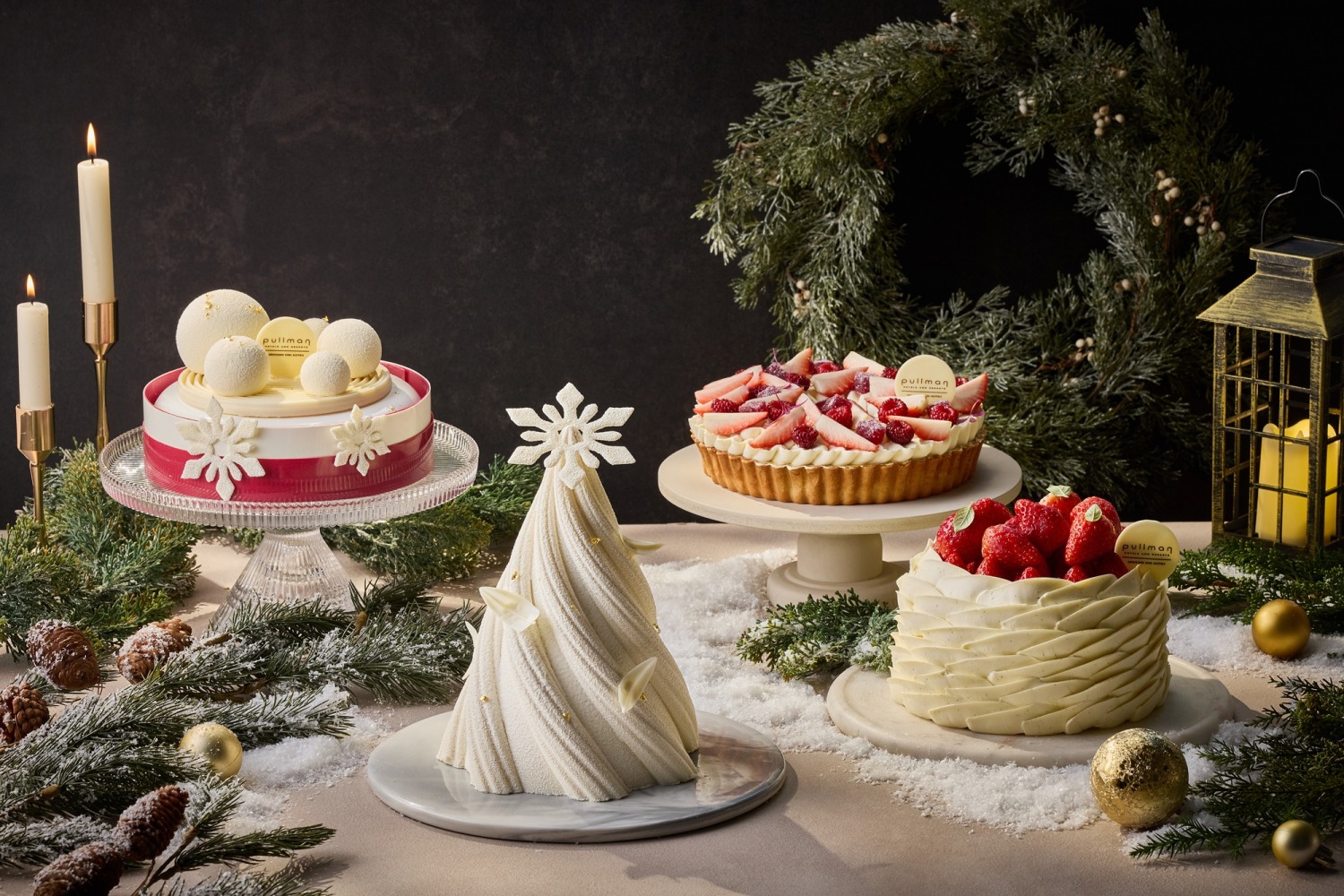 풀만 앰배서더 서울 이스트폴, 연말 한정 ‘페스티브 케이크 컬렉션’ 선봬