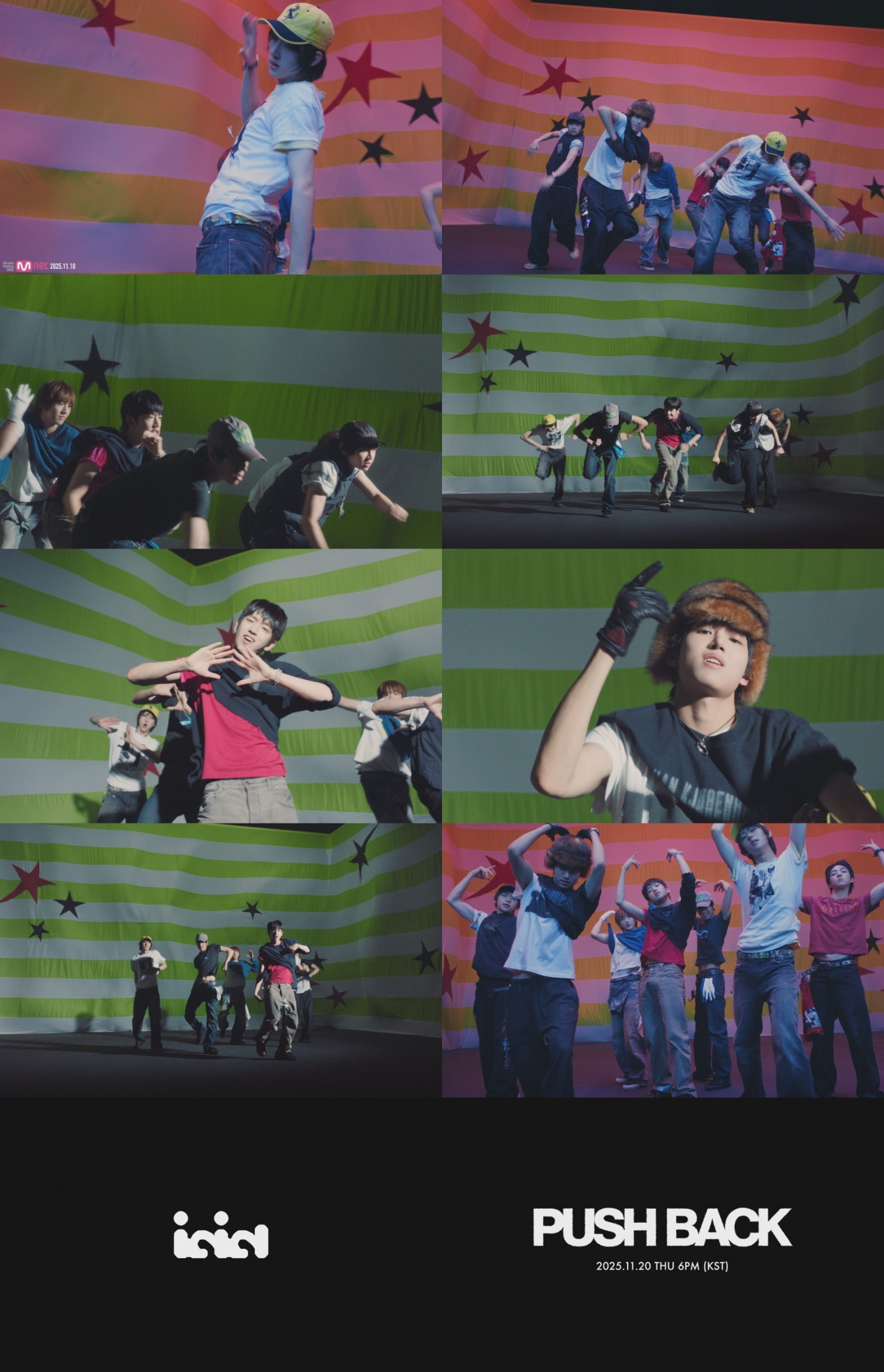 아이딧, ‘PUSH BACK(푸시 백)’ 뮤비 첫 티저 공개…긍정 에너지→역동적 리듬 폭발