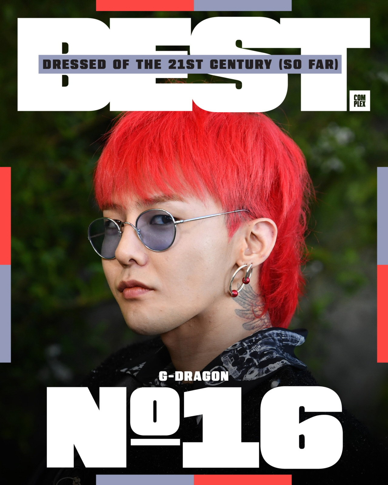 G-DRAGON, 美 Complex ‘21세기 베스트 드레서’ 선정…스타일의 기준 새로 쓴 글로벌 패션 아이콘