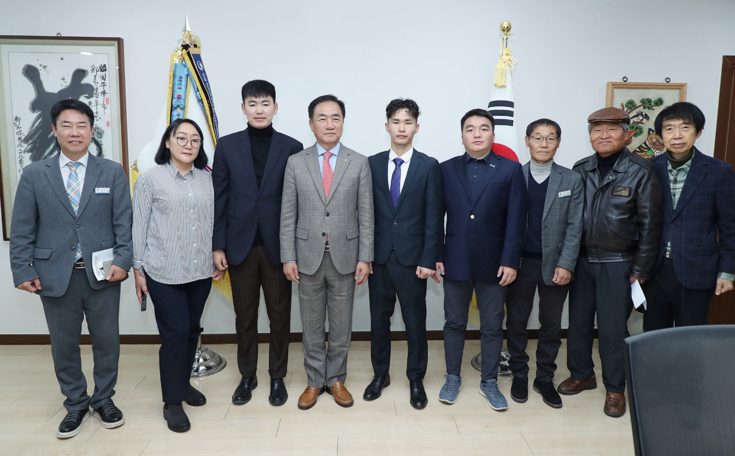 몽골 울란바트라시 공원국 관계자 평택시 방문