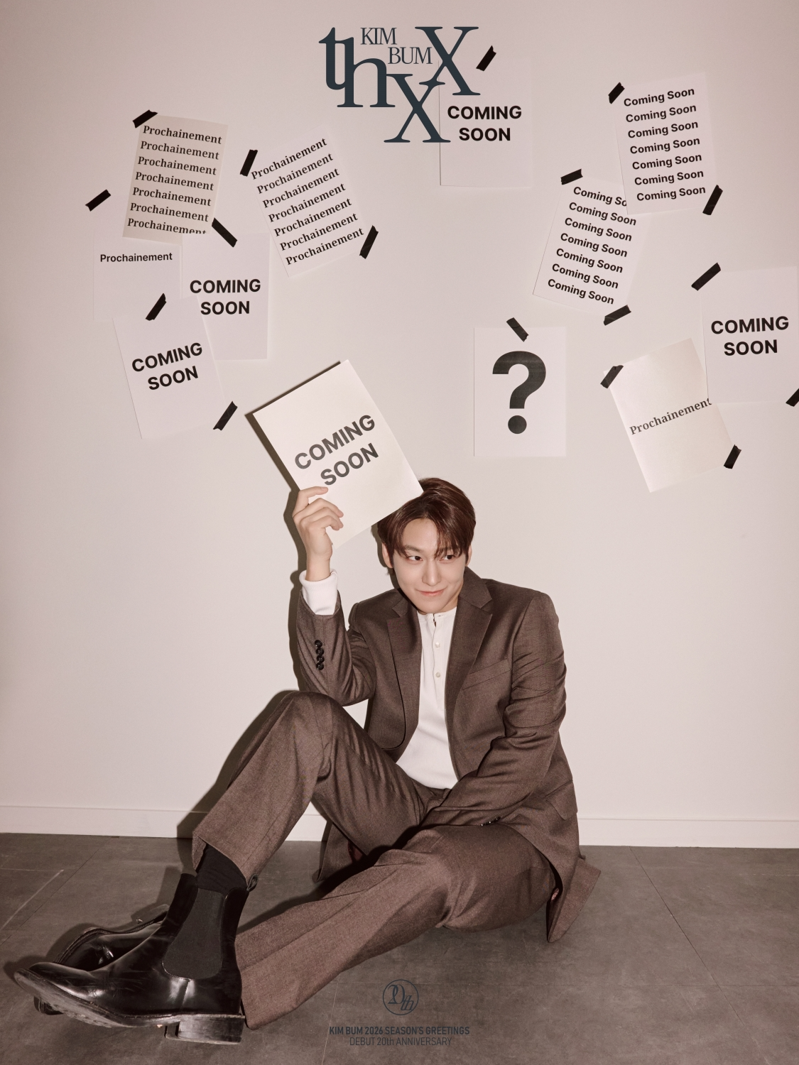 김범, 다양한 필모그래피로 채운 시즌 그리팅 ‘thXX’ 콘셉트 포토 공개