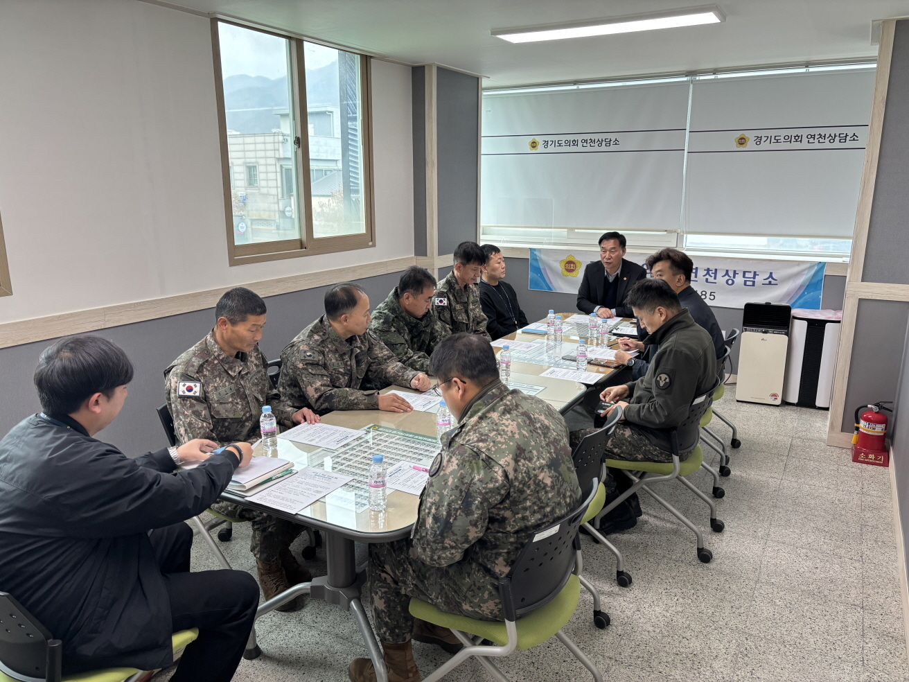 2025년 연천군 예비군 지휘관 현장 간담회