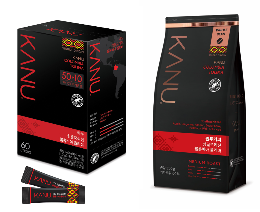 동서식품, RA인증 ‘카누 싱글 오리진 콜롬비아 톨리마’ 신제품 출시