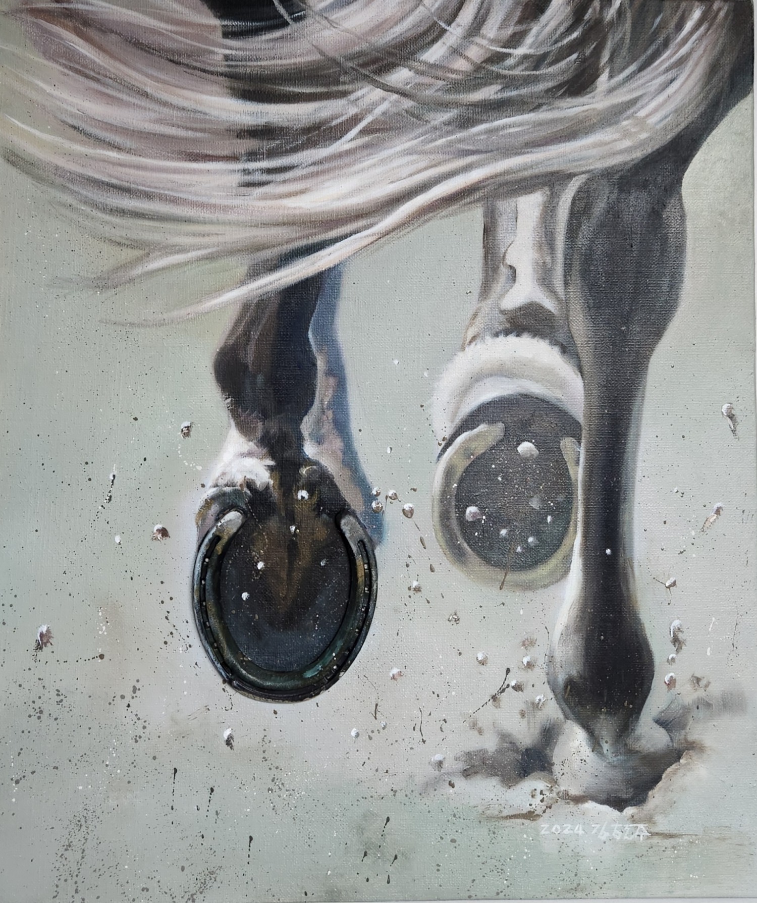 한국마사회 말박물관 초대작가전 김현주의 “찰나, 영원” 개막