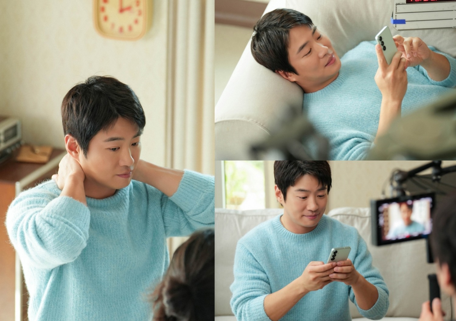 안재홍, 광고 비하인드 컷에 담긴 다채로운 모먼트