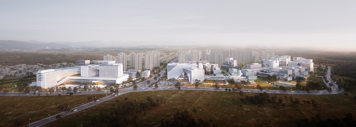 파주메디컬클러스터 종합병원 조감도