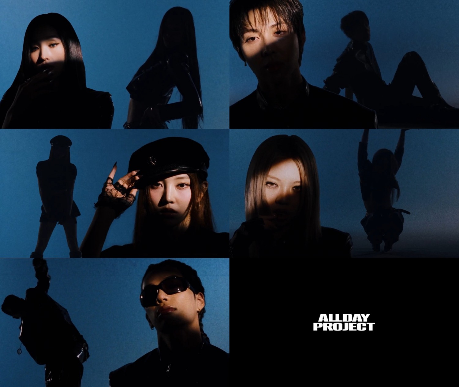 올데이 프로젝트, 데뷔 첫 EP ‘ALLDAY PROJECT’ 비주얼 필름 공개…강렬한 이미지로 시선 장악