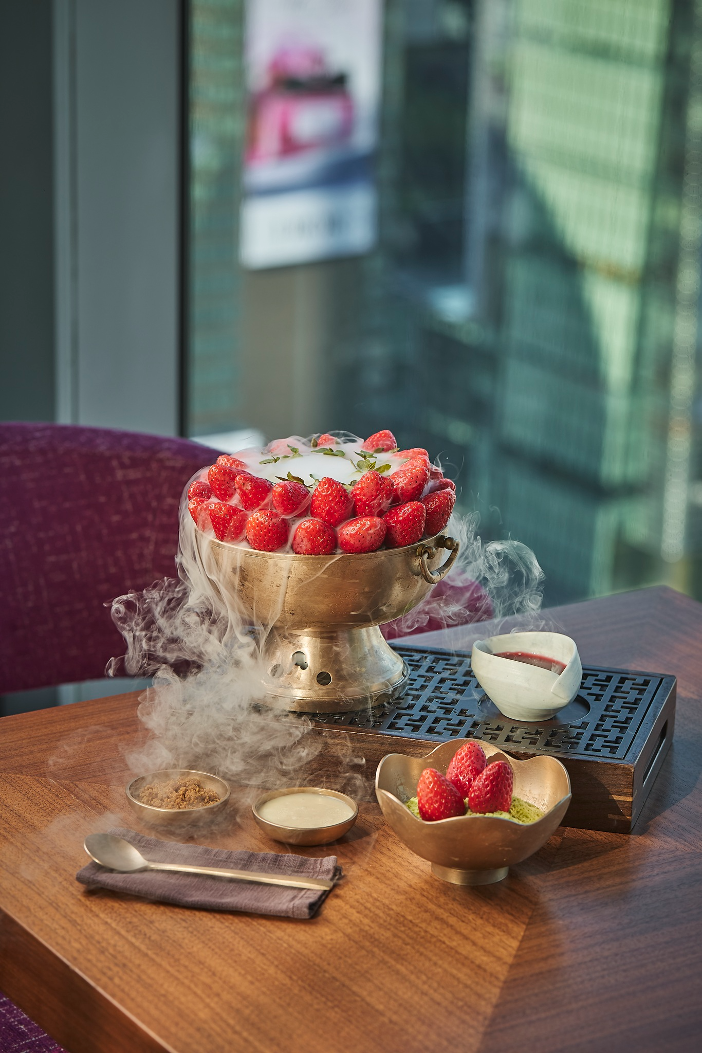 파크 하얏트 서울, 페스티브 애프터눈 티 세트와 달콤한 딸기 말차 빙수 선봬