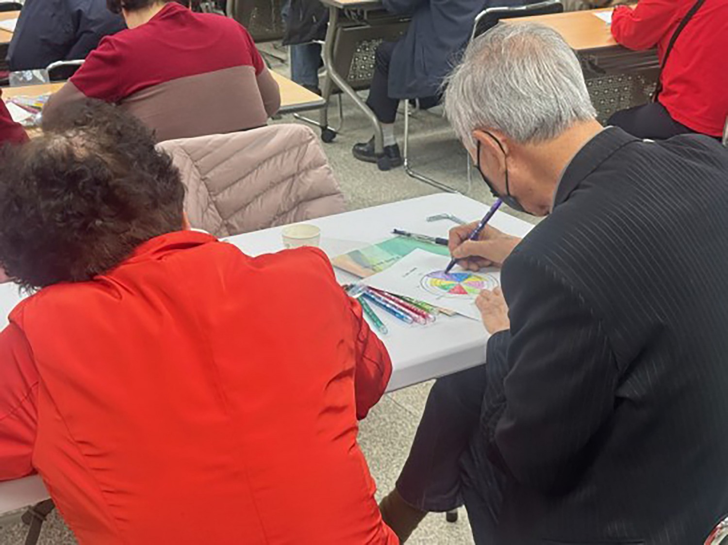 웰다인 교육에 참여한 시민들 (성남시 제공)