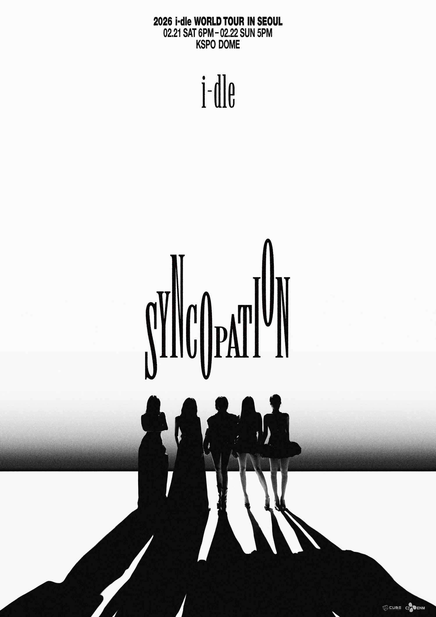 아이들, 내년 2월 서울서 'Syncopation' 월드투어 포문…‘확장된 세트리스트+색다른 퍼포먼스’