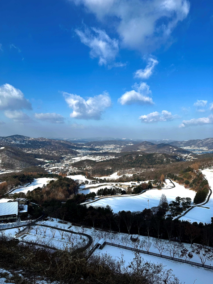 서서울CC의 겨울