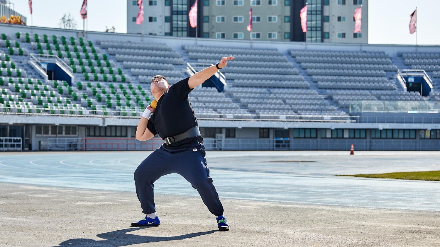 전국장애인체육대회 포환던지기 동메달 김학준 선수