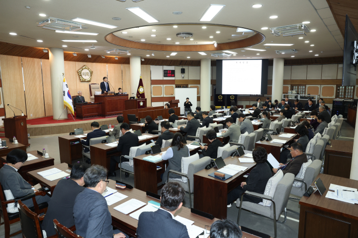 제300회 임시회 개회식 (고양특례시의회 제공)