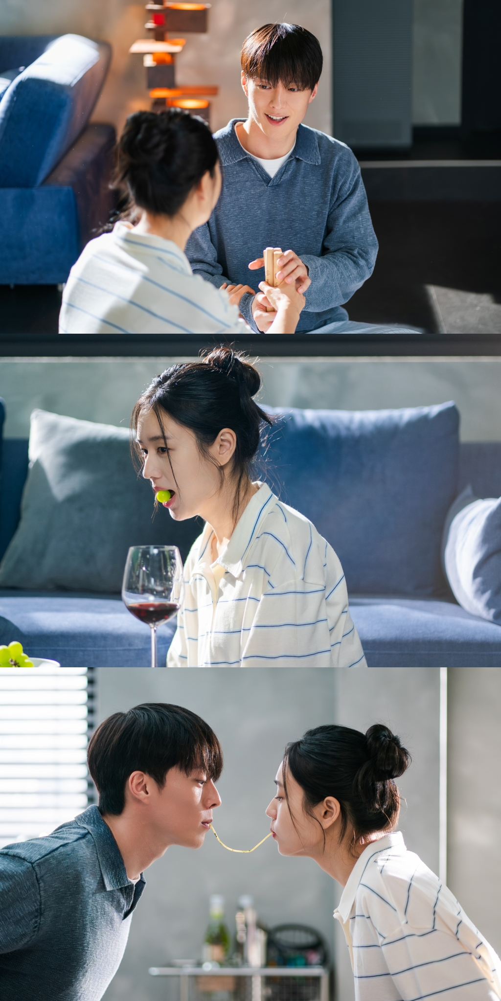 ‘키스는 괜히 해서!’ 장기용X안은진, 단둘이 집 데이트 ‘설렘 치사량 초과’…면발 키스 예고