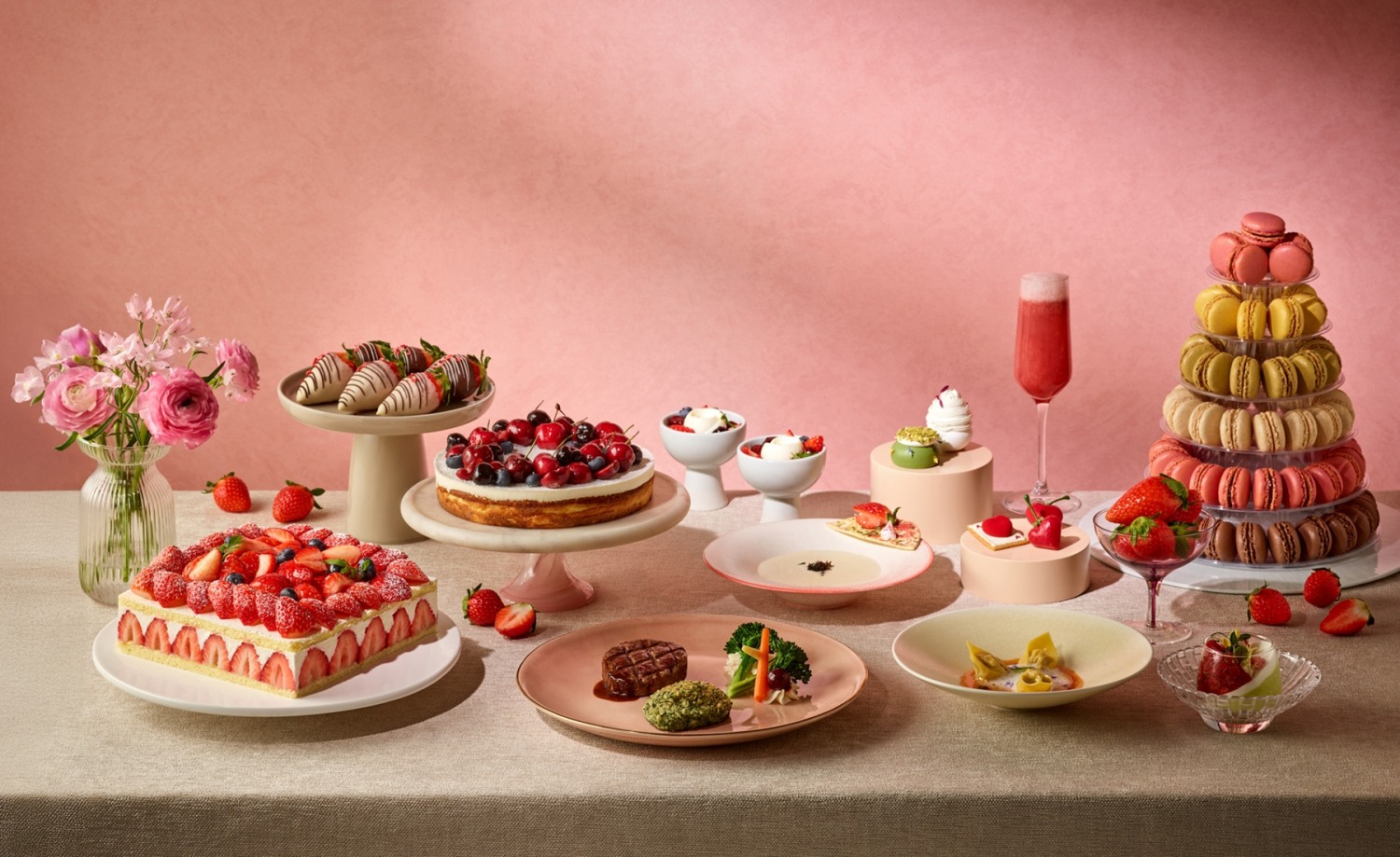 그랜드 인터컨티넨탈 서울 파르나스, 파인 다이닝과 제철 딸기 디저트 결합한 ‘스트로베리 고메 부티크’ 선봬