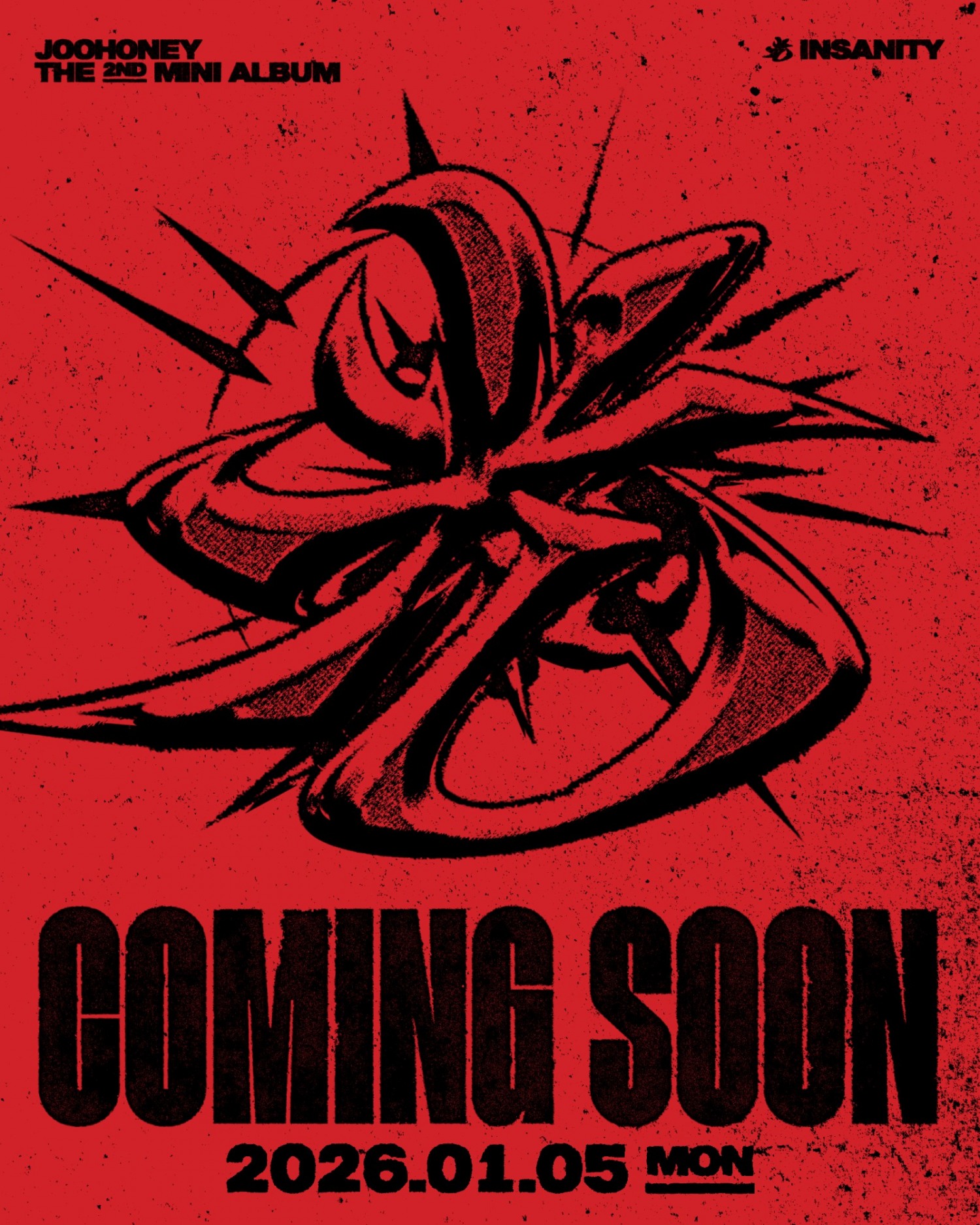 몬스타엑스 주헌, 내달 5일 미니 2집 '광 (인새니티)' 발매…강렬한 분위기 눈길