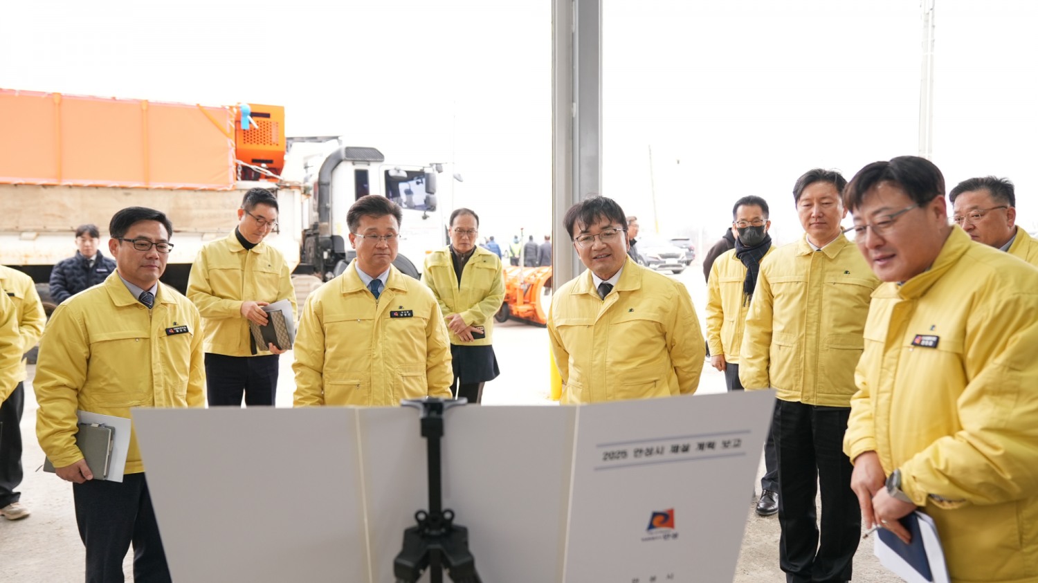 겨울철 대설 대응 추진 상황 점검 (안성시 제공)