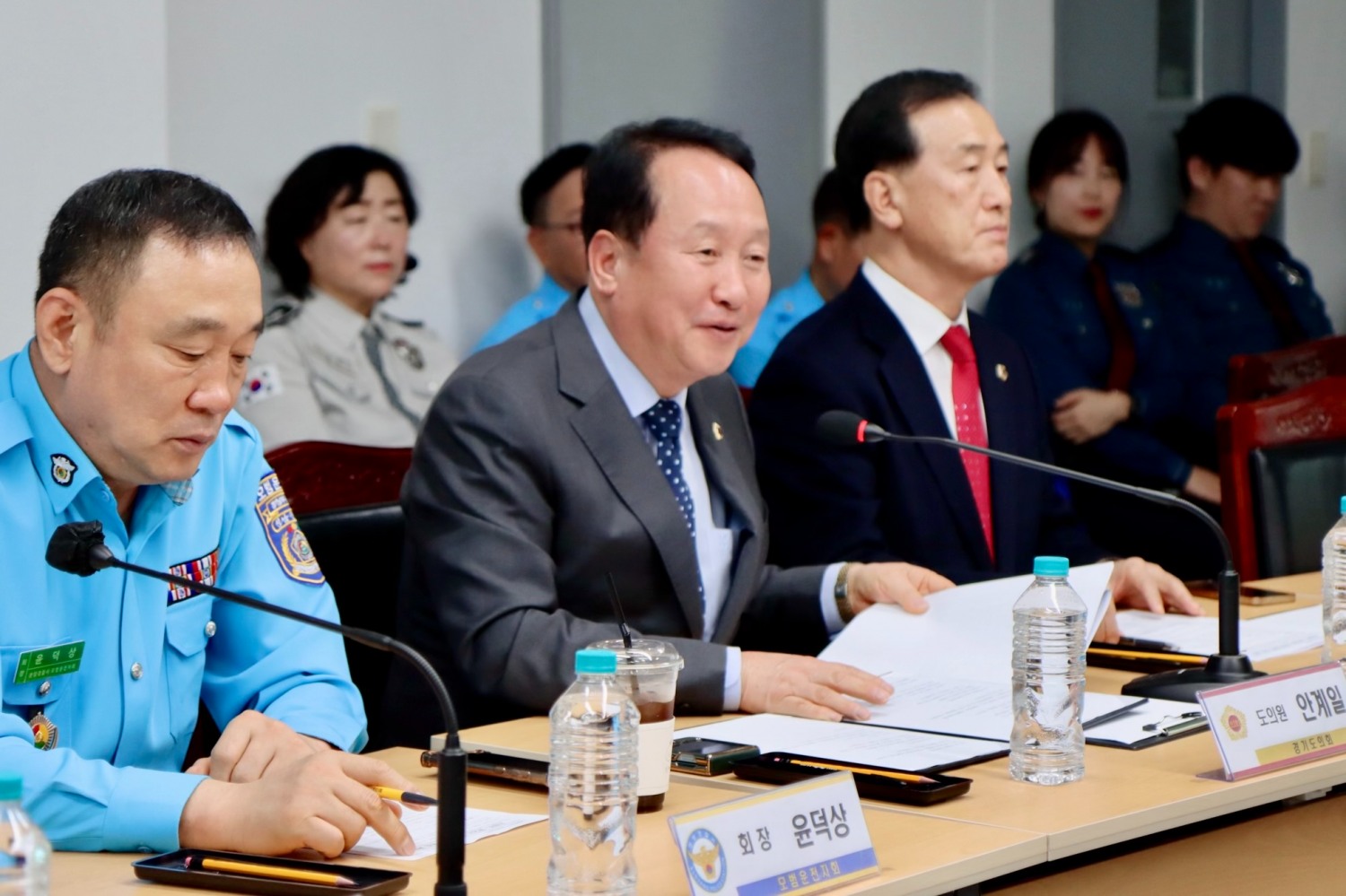 지역 공동체 중심의 범죄 예방 협력 방안 논의 (경기도의회 제공)