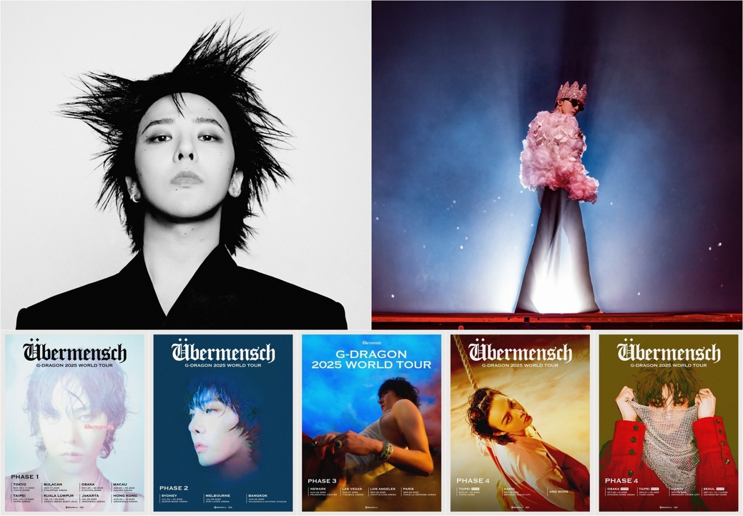 G-DRAGON, 2025년 기록으로 말하고 스케일로 증명…현재진행형 아이콘의 한 해