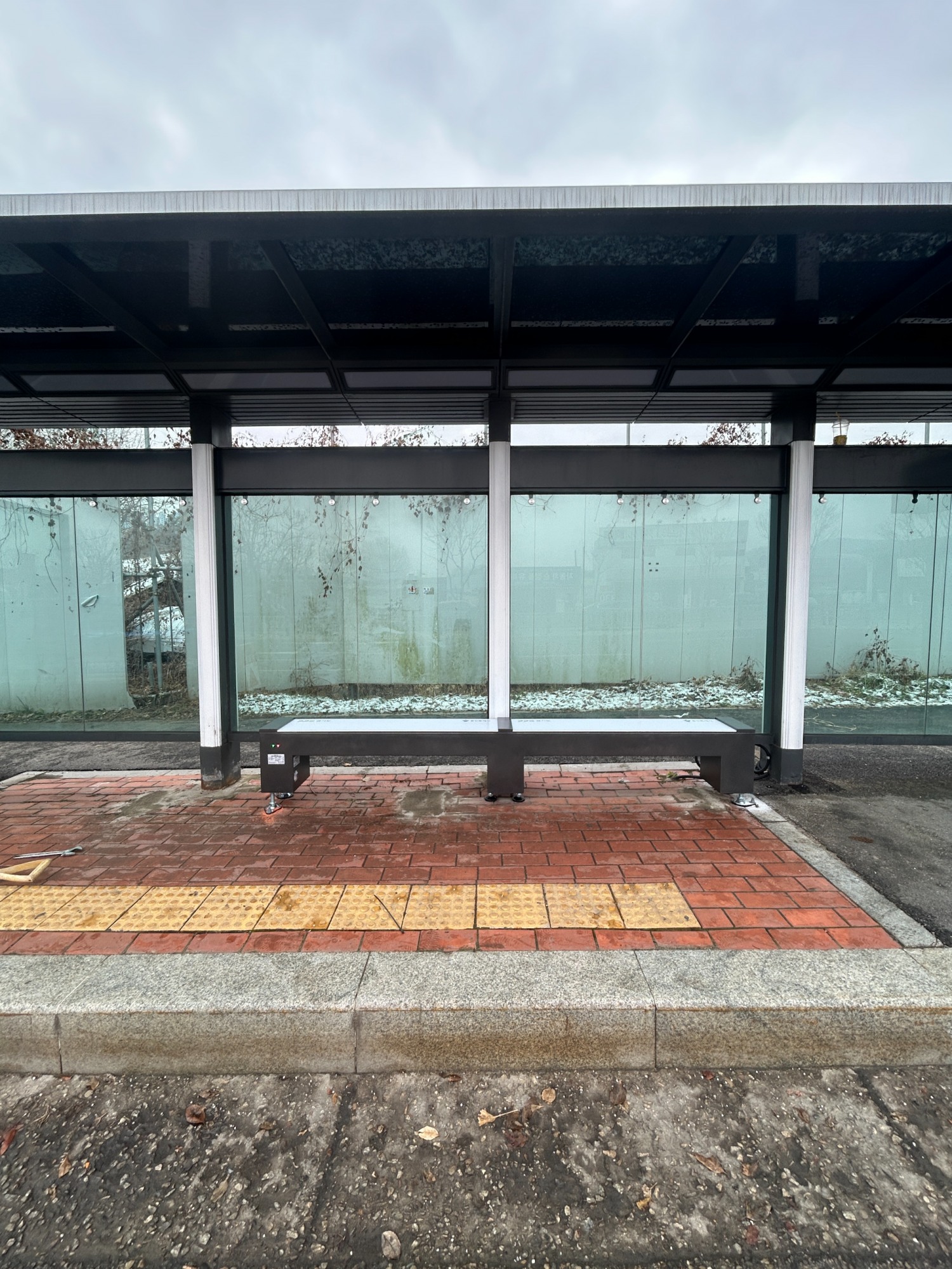 처인구 지역내 10곳 버스정류장 온열의자 설치