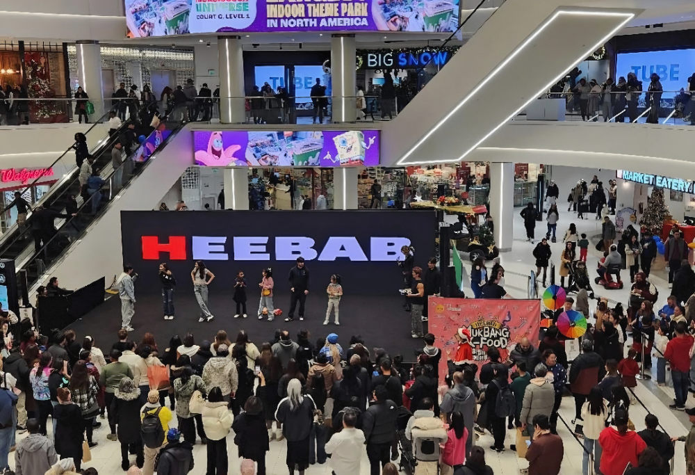 소닉ENM 소속 먹방스타 ‘히밥’, 미국 H마트 K-푸드 브랜드 런칭 행사 진행