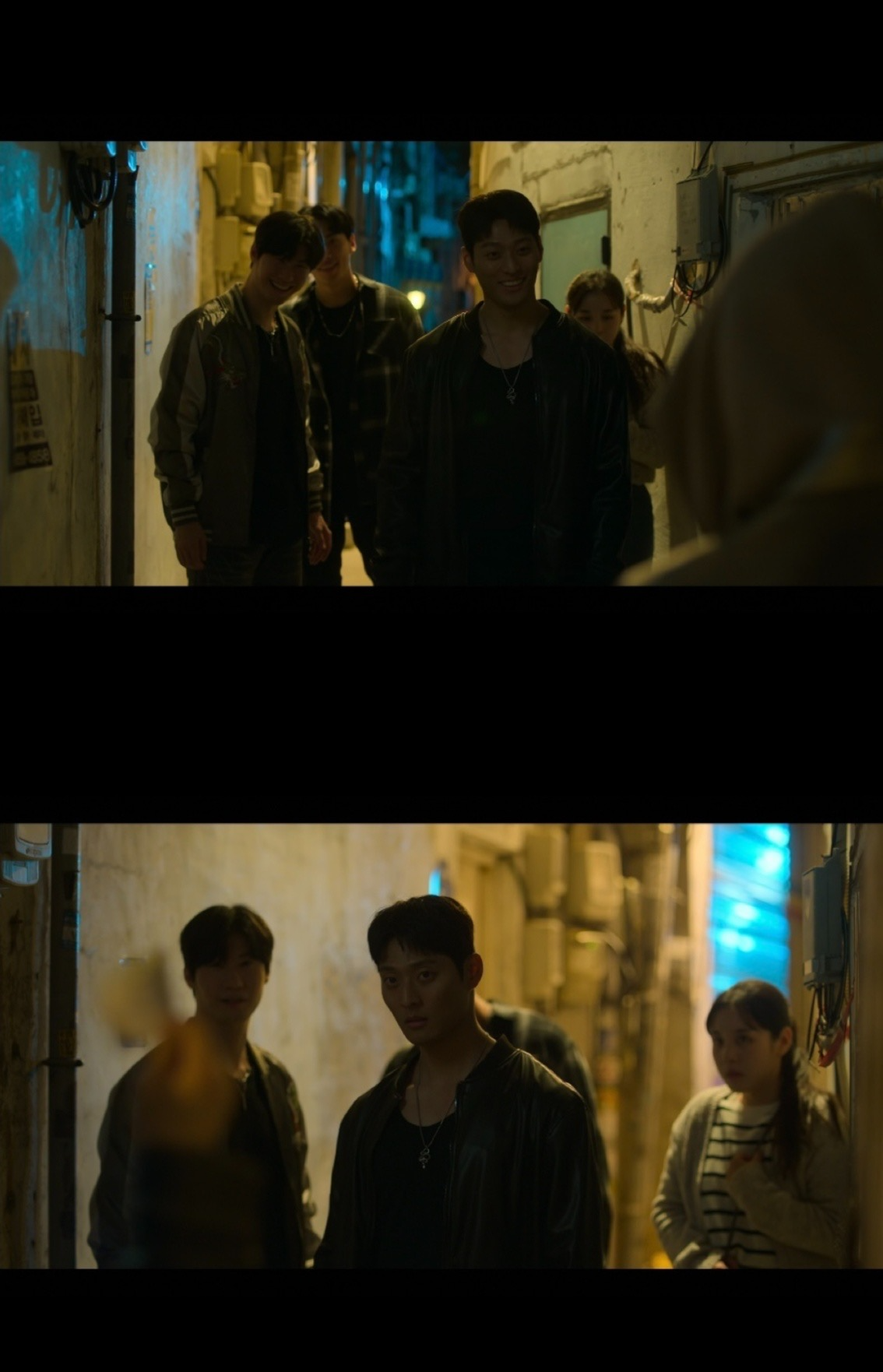 ‘캐셔로’ 왕준영, 거친 에너지로 존재감 각인…이준호와 대치 액션신 생동감 넘치는 연기