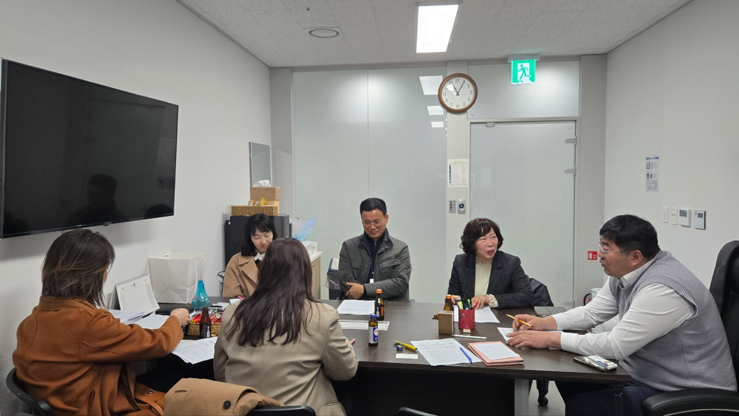 김진명 의원,학교밖청소년지원센터 종사자들과 정담회