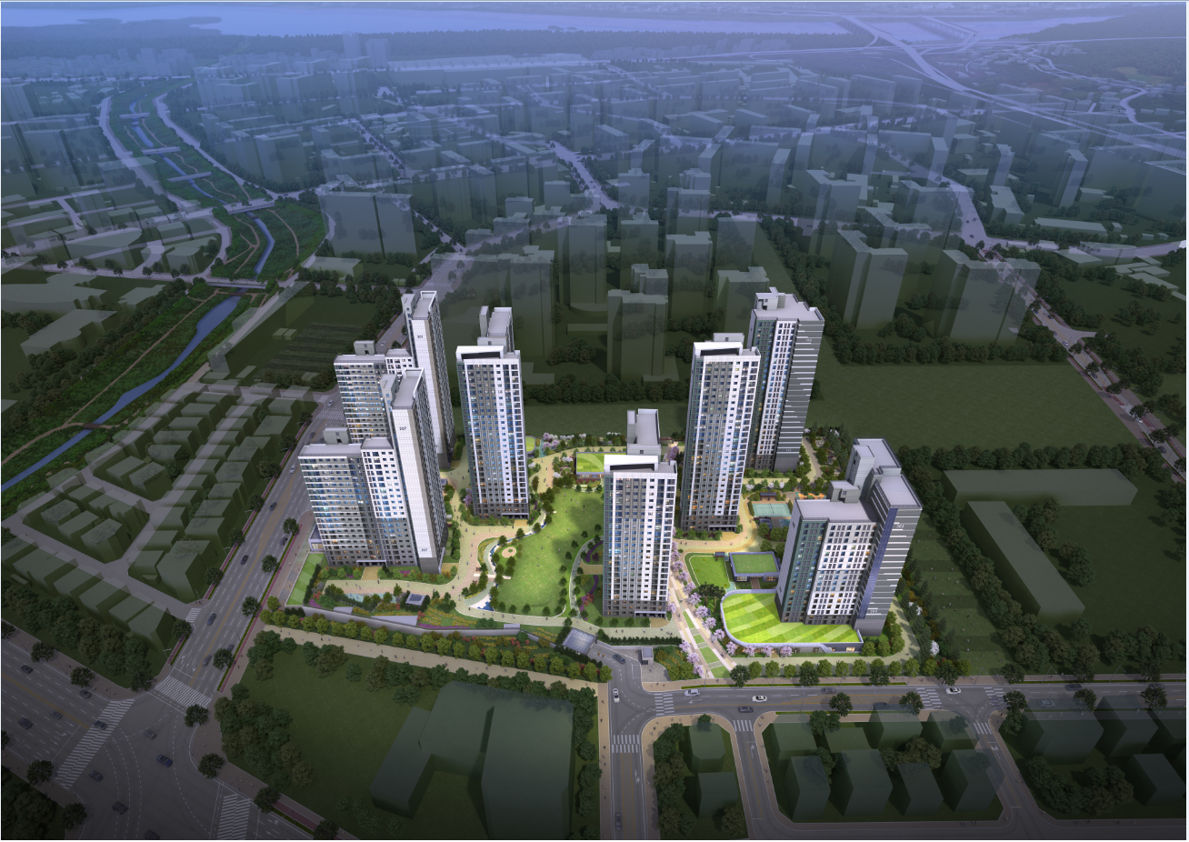 하남 교산 A3 조감도 (경기도주택공사 제공)