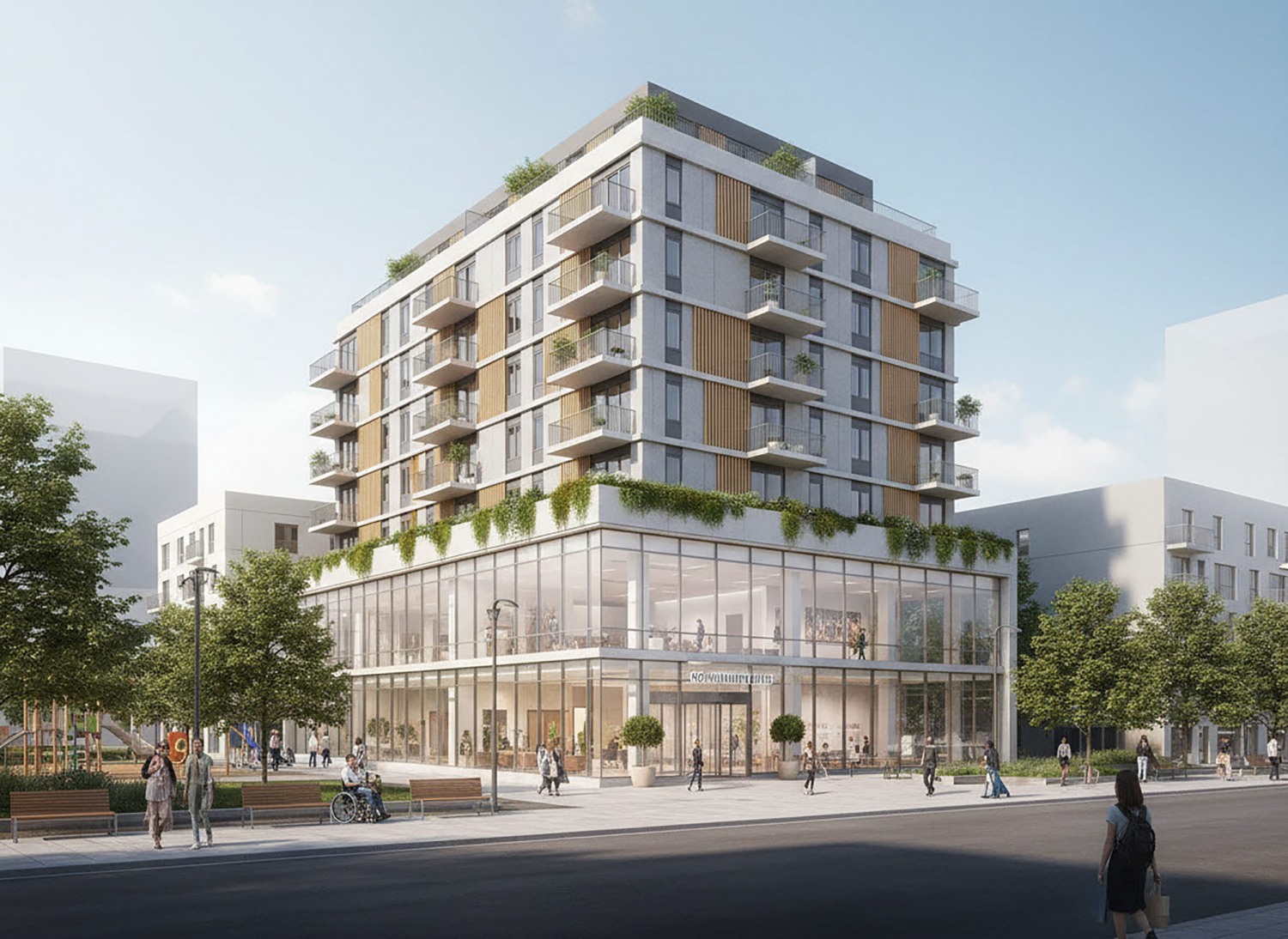 중원구 하대원동에 건립하는 고령자 복지주택 조감도(성남시 제공)