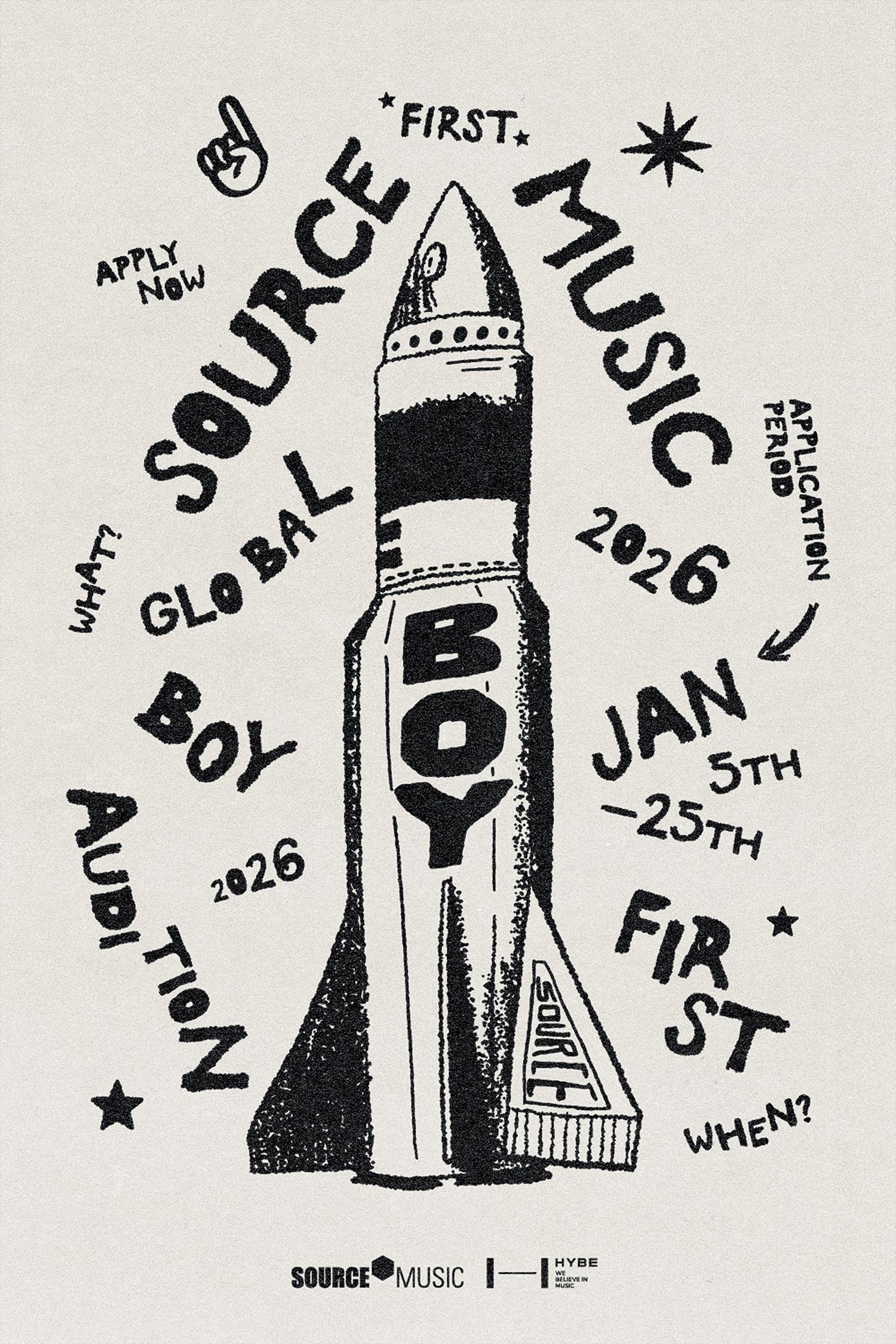 ‘르세라핌 소속사’ 쏘스뮤직, 첫 남자 연습생 공개 모집…글로벌 오디션 개최