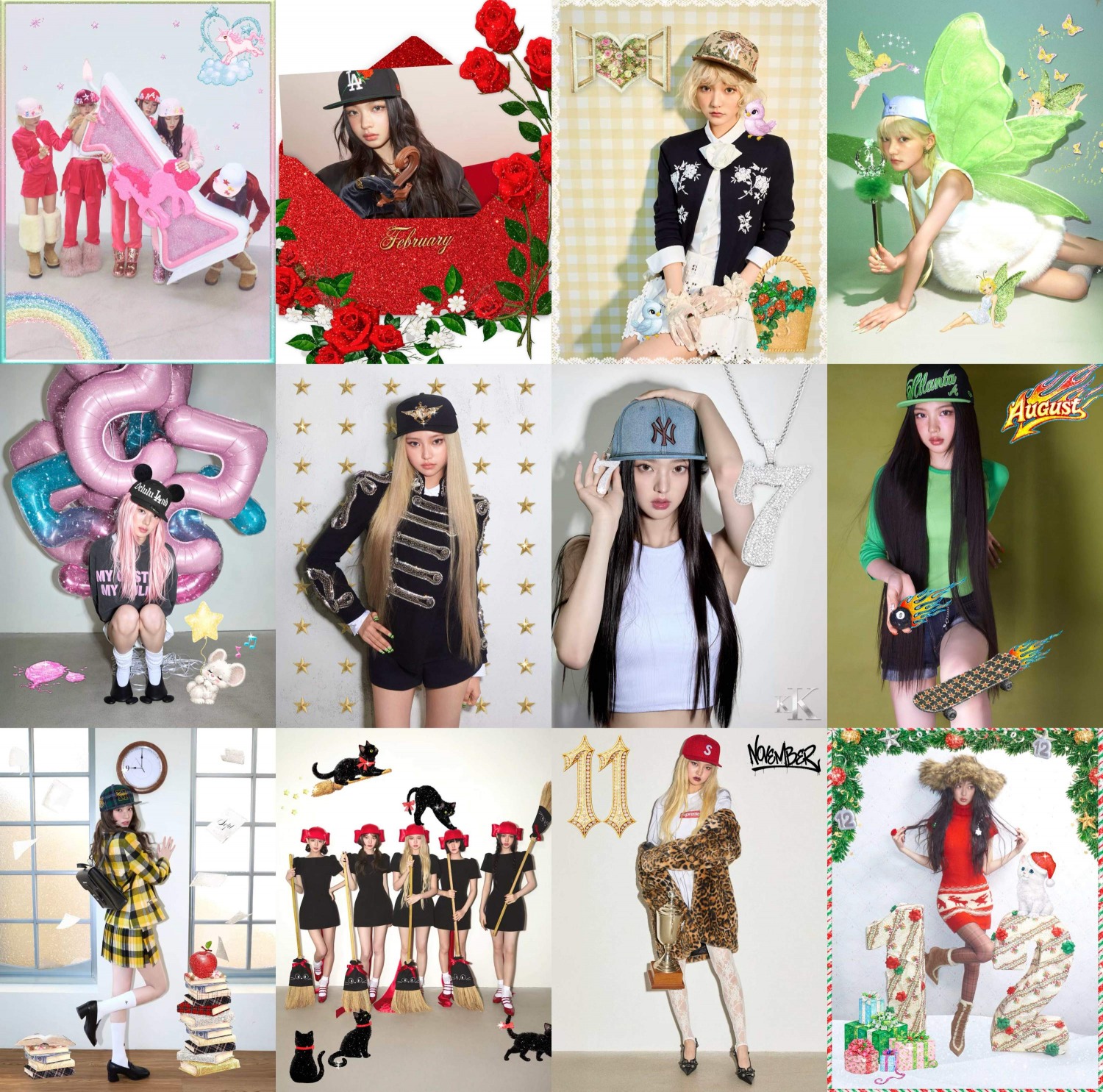 키키, 26일 미니 2집 ‘델룰루 팩’ 발매…달력 콘셉트 포토 공개