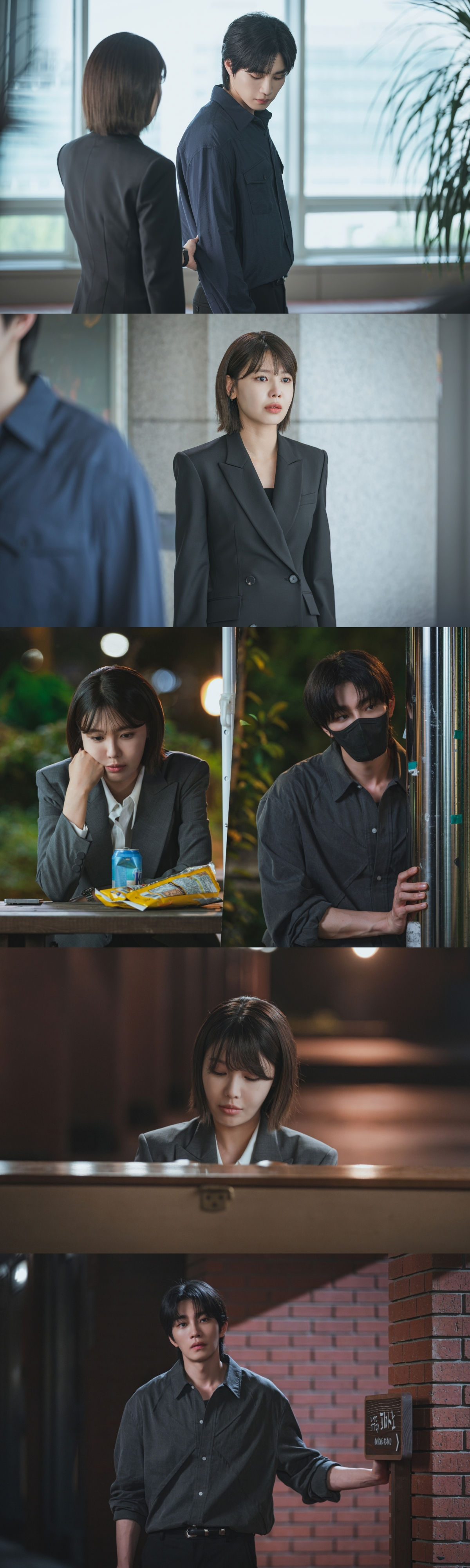 ‘아이돌아이’ 쓸쓸한 최수영 향한 김재영의 깊어진 눈빛 포착