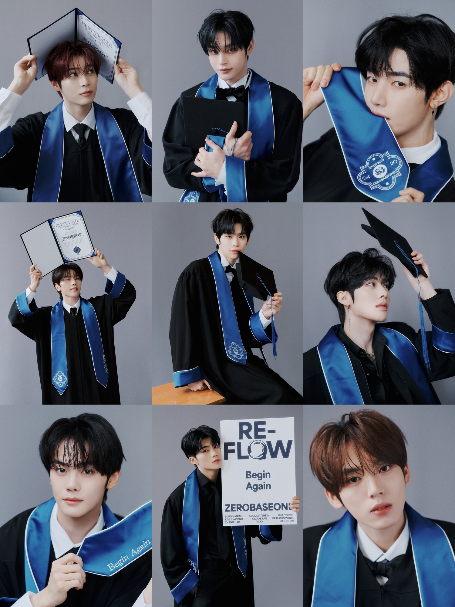 제로베이스원, ‘리플로우’ 관련 이미지 일부 공개…경쾌한 무드 포착